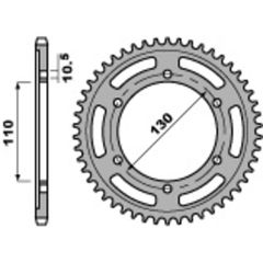 Γραναζι Πισω Σιδερενιο C45 4385 - 525 42T | Pbr