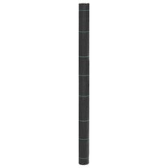 vidaXL Μεμβράνη Εδαφοκάλυψης Μαύρη 1,5x25 μ. από Πολυπροπυλένιο
