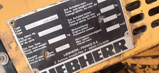 Εκσκαφέας Με Ερπύστριες Liebherr 1996 954-thumb-4