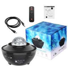POWERMASTER PM-7388 LED Starry Sky Projector with Bluetooth Speaker-thumb-1