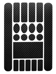 Προστατευτικά αυτοκόλλητα σκελετού ποδηλάτου RW39, μαύρα, 20τμχ