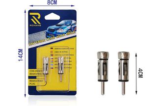 Αντάπτορας κεραίας αυτοκινήτου - Male - 2pcs - A020 - 004536