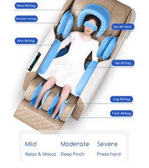 Πολυθρόνα Μασάζ Freedove BK6 Μπεζ-thumb-7