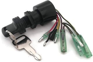 Mercury-Mariner Ignition Switch 3position 6 wires 87-17009A2 , 87-17009A5