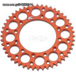ΓΡΑΝΑΖΙ ΠΙΣΩ RENTHAL KTM 48Δ ΠΟΡΤΟΚΑΛΙ ΑΛΟΥΜΙΝΙΟΥ 