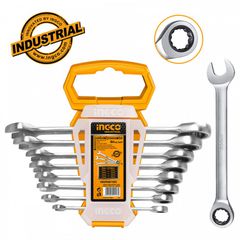 HKSPAR1082 Σετ Γερμανοπολύγωνα Καστάνιας 8-19mm - 8 Τεμάχια - ΓΕΡΜΑΝΟΠΟΛΥΓΩΝΑ - ΓΕΡΜΑΝΙΚΑ - INGCO (#HKSPAR1082)