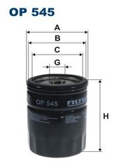ΦΙΛΤΡΟ ΛΑΔΙΟΥ FILTRON F-514  OP545 5016954 5017814 5022738 1109AR 1109K8 1608076280 7701415062 1109AR 1109K9 MLS000715 4648378 55195984 59030262 5973928 5984044 60813507 71736157 71753738 71754569