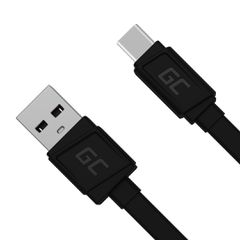 Green Cell KABGC03 USB cable 0.25 m USB A USB C 0.48 Gbit/s Black