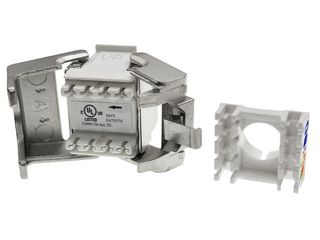 Alantec MB004-1 RJ45 toolless STP cat.6 PoE+ keystone module ALANTEC Plus - Enhanced transmission performance-thumb-1