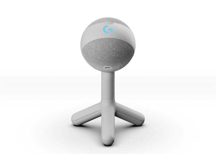 Logitech - Yeti Orb RGB Gaming Mic with LIGHTSYNC, Off-white / PC