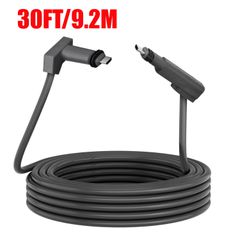 Καλώδιο Διασύνδεσης - Replacement Cable For Starlink Rectangular Satellite V2 Starlink Cable Extension With End Caps Starlink Accessories Waterproof Gray 30FT/9.5M 26AWG Wire ( Κωδ.1-PER0024 )