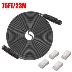 Καλώδιο Επέκτασης - Starlink Replacement Extension Cable 75-foot cable extends to 150 feet Built-in Shielding Oxygen-Free Copper IP68 Waterproof supports 1000M protocols Gray 75FT/23M ( Κωδ.1-PER0025