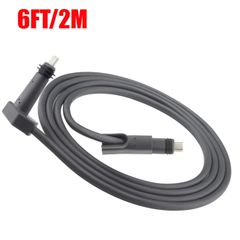 Καλώδιο Διασύνδεσης - Replacement Cable For Starlink Rectangular Satellite V2 Starlink Cable Extension With End Caps Starlink Accessories Waterproof Gray 6FT/1.8M 26AWG Wire ( Κωδ.1-PER0029 )