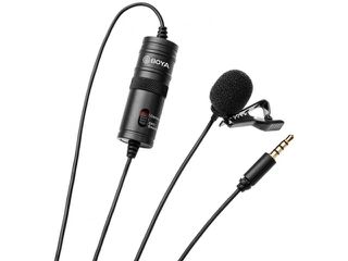 BOYA BY-M1 Lavalier Microphone, Micro-cravate for Presentations, Video Recording - BOYA