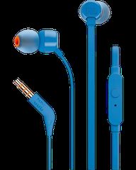 JBL T110 In-ear Handsfree με Βύσμα 3.5mm Μπλε