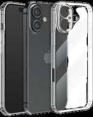 Slim case TPU 1,5 mm protect lens for iPhone 16 Διάφανο