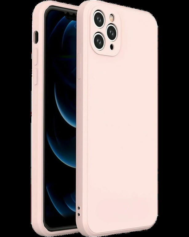 Silicon case protect lens for iPhone 11 Pro Max Pink