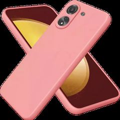 Matt TPU case protect lens for Xiaomi Poco C65 Pink