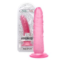Clemente Pink Transparent Dildo 21 cm-thumb-7