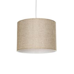 GLOBOSTAR® BLAZE 203-0107 Μοντέρνο Κρεμαστό Φωτιστικό Οροφής με Ντουί 1 x E27 AC 220-240V IP20 - Μπεζ - Μ22 x Π22 x Υ20cm