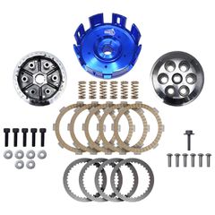 Καμπάνα συμπλέκτη Hyper Clutch 6 ελατήρια 5 δίσκοι S-Turbo Yamaha Crypton X 135 ESPADA μπλέ καλάθι