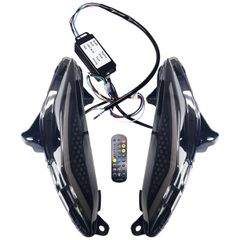 Φλας εμπρόσθια LED με τηλεχειριστήριο Honda Gtr 150 MAGIC BOY λευκά