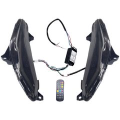 Φλας εμπρόσθια LED με τηλεχειριστήριο Honda Gtr 150 MAGIC BOY μπλέ