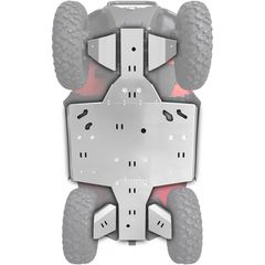 Προστατευτικη Ποδια Αλουμινιου 4Mm Atv Cf Moto Cforce 450/520L 2022-> | Xrw