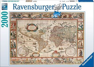 Ravensburger Puzzle: World Map from 1650 (2000pcs) (16633)