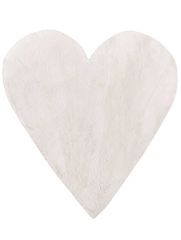 Παιδικό Χαλί BOUND WHITE HEART Λευκό 160 x 160 εκ. MADI
