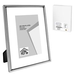 Κορνίζα Επάργυρη Λεπτή Πλέξη 10x15cm Homie 322079 12-2059