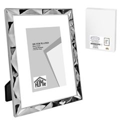 Κορνίζα Επάργυρη Πολύγωνο Σχέδιο 10x15cm Homie 322085 12-2065