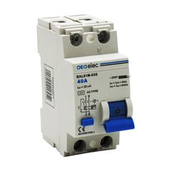Ρελέ διαρροής RCCB διπολικός 2x63A 30mA 2M AC-Type 230V