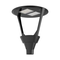 Φωτιστικό πλατείας VIVIDO LED 30W θερμό χρώμα φωτός 3000Κ 4800 lm σε γκρι χρώμα IP66 10kV