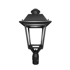 Φωτιστικό κεφαλή πλατείας LED 30W με θερμό χρώμα φωτός 3000K 4500lm με δέσμη φωτός 90° & μήκος 63cm