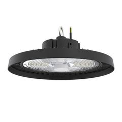 Καμπάνα LED UFO SMD PRO με διάμετρο 308mm μαύρη 100-150-200w τάση 100-240V 3CCT με επιλογή απόχρωση φωτός 120°