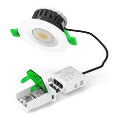 LED φωτιστικό χωνευτό στεγανό IP65 Φ90 5W/8W 4cct plus με επιλογή χρωματισμού & έντασης φωτός σε λευκό χρ΄ωμα