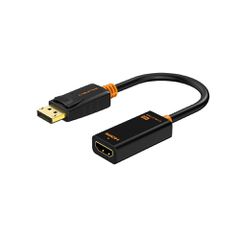 Αντάπτορας DisplayPort σε HDMI CABLETIME με ανάλυση έως 1080p με μήκος 20cm σε μαύρο χρώμα