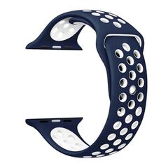 Aνταλλακτικό λουράκι ROCKROSE band σιλικόνης Starry Night για Apple Watch 42/44mm σε μπλε χρώμα