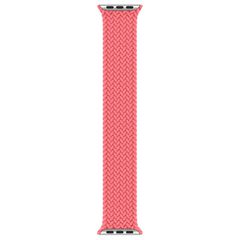 Ανταλλακτικό λουράκι ROCKROSE πλεκτό solo band Maya για Apple Watch 42/44mm 135mm σε ροζ χρώμα