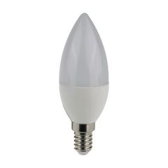 Λάμπα LED Ε14 κεράκι 7W με θερμό χρώμα φωτός 3000k 630lm & γωνία δέσμης 200°