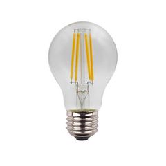 Λάμπα LED filament clear E27 A60 2.5W 4000k με ενδιάμεσο χρώμα φωτός 525lm 360°