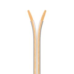 Καλώδιο ηχείων με διατομή 2x0.50mm² 20AWG διαφανές