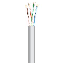 Καλώδιο DATA UTP CCA CAT-5e 24AWG με διατομή 4x2x0.51 σε γκρι χρώμα