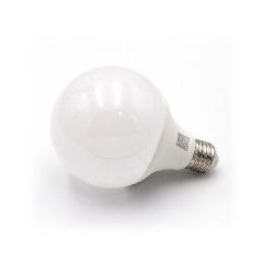 LED λάμπα γλόμπος Φ95 E27 15W σε ψυχρό λευκό φως 6200Κ ντιμαριζόμενη