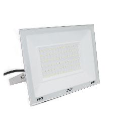 Προβολέας led SMD 2835 70W λευκός 230V ψυχρό φως 6200K 6300lm στεγανός IP65 με 50εκ καλώδιο