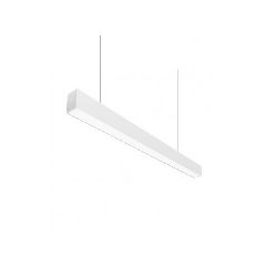 Φωτιστικό LED γραμμικό στενό 50W 230V με ενδιάμεσο λευκό φως 4000K 150cm σε λευκό χρώμα