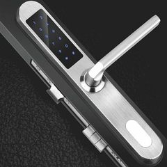 Κλειδαριά Airbnb Bluetooth με ψηφιακό πληκτρολόγιο FOX FPB-E002S SILVER σε ασημί χρώμα