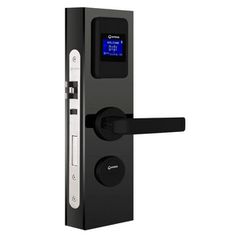 Κλειδαριά RFID τεχνολογίας Mifare με μηχανισμό ANSI Standard με λειτουργία Anti - Panic ORBITA S4432G BLACK σε μαύρο χρώμα