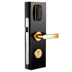Κλειδαριά RFID Mifare ORBITA S3163G GOLD σε χρυσό χρώμα από ανοξείδωτο ατσάλι, ανθεκτική στην υγρασία και στη φωτιά